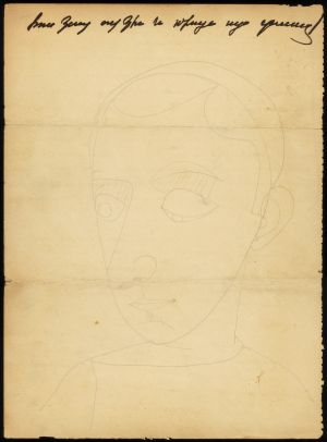 [Head, Three-quarter View]c. 1936 D1639