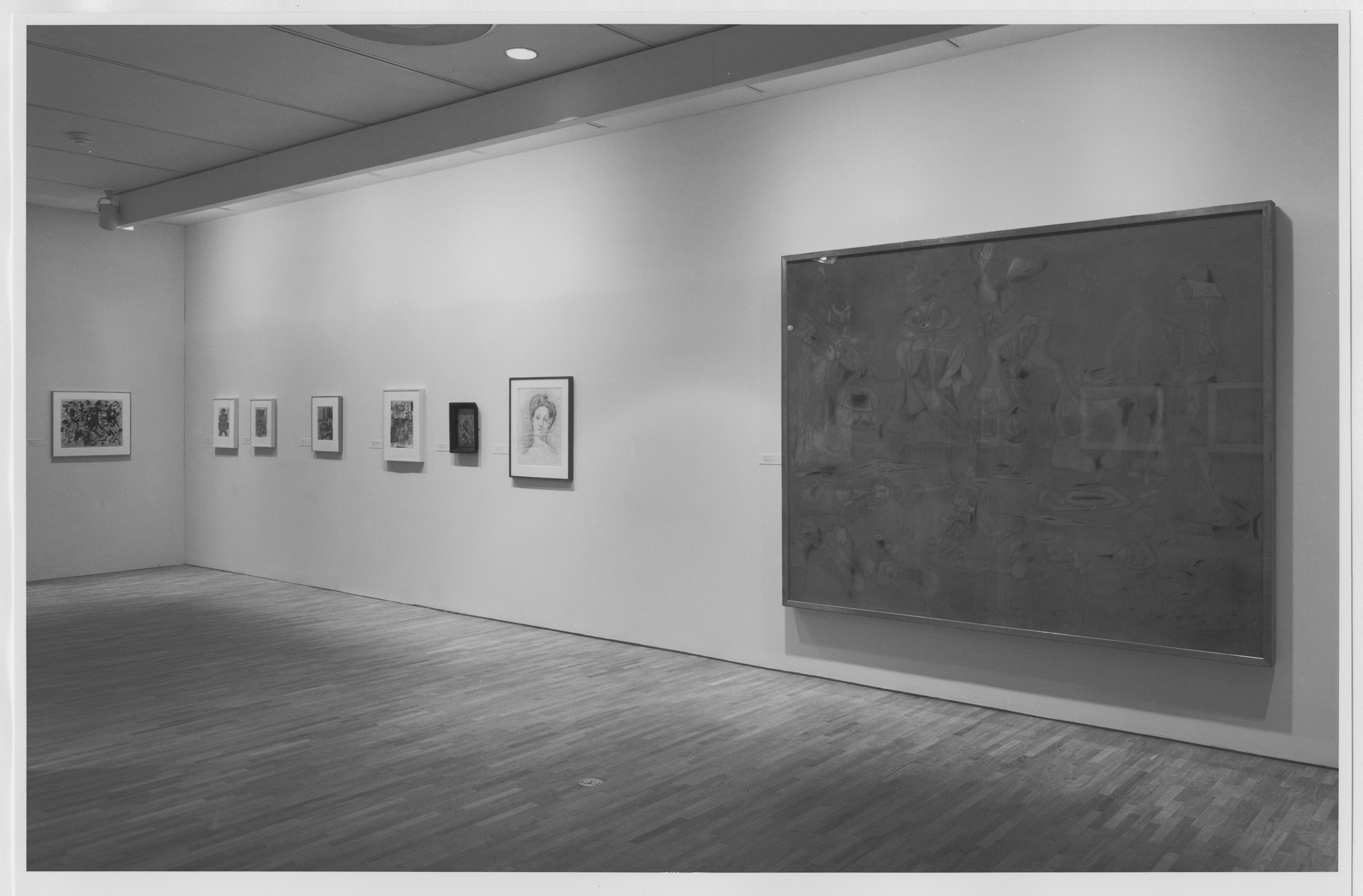 Installation photograph: The Modern Drawing: 100 Works on Paper from the Museum of Modern Art at Museum of Modern Art, New York, October 29, 1983–January 3, 1984. © The Museum of Modern Art/Licensed by SCALA / Art Resource, NY. Photograph by: Mali Olatunji.
