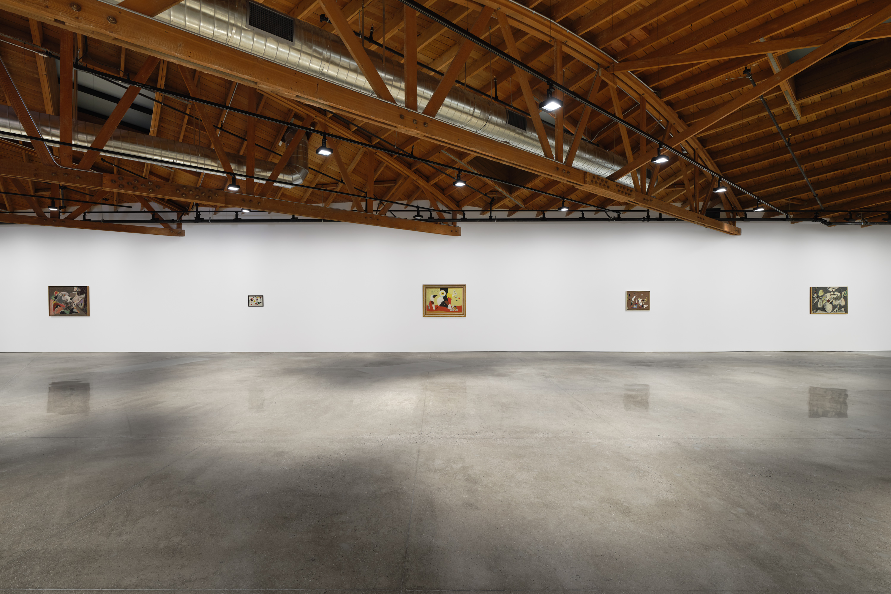 Installation photograph: Arshile Gorky: Horizon West, Hauser & Wirth, West Hollywood,  February 21&ndash;April 25, 2026. Courtesy of Hauser & Wirth Gallery. Photograph by Paul Salveson.