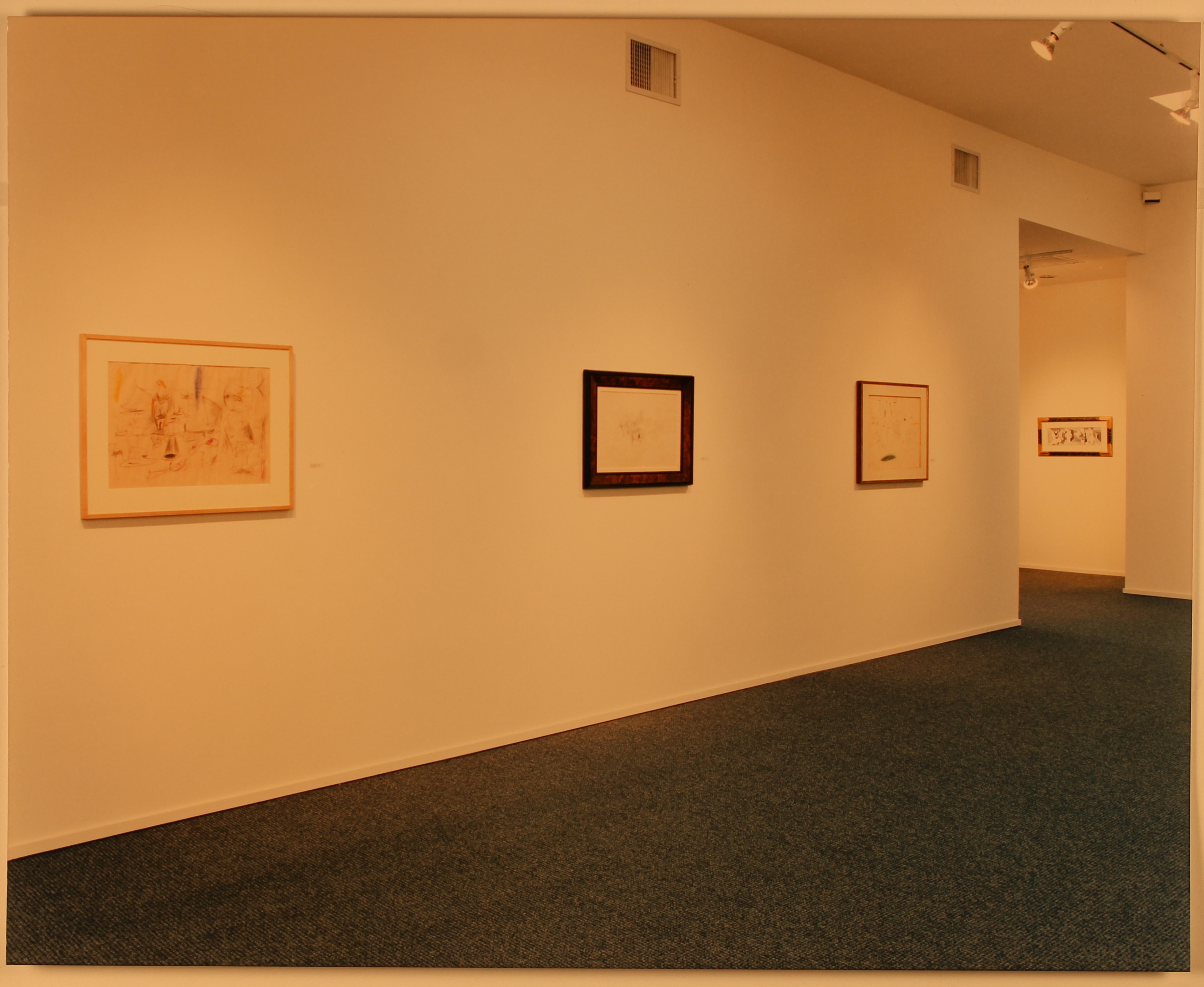 Installation photograph: Arshile Gorky: Drawings at Manny Silverman Gallery, Los Angeles, January 9–March 1, 1997. Courtesy of Manny Silverman.