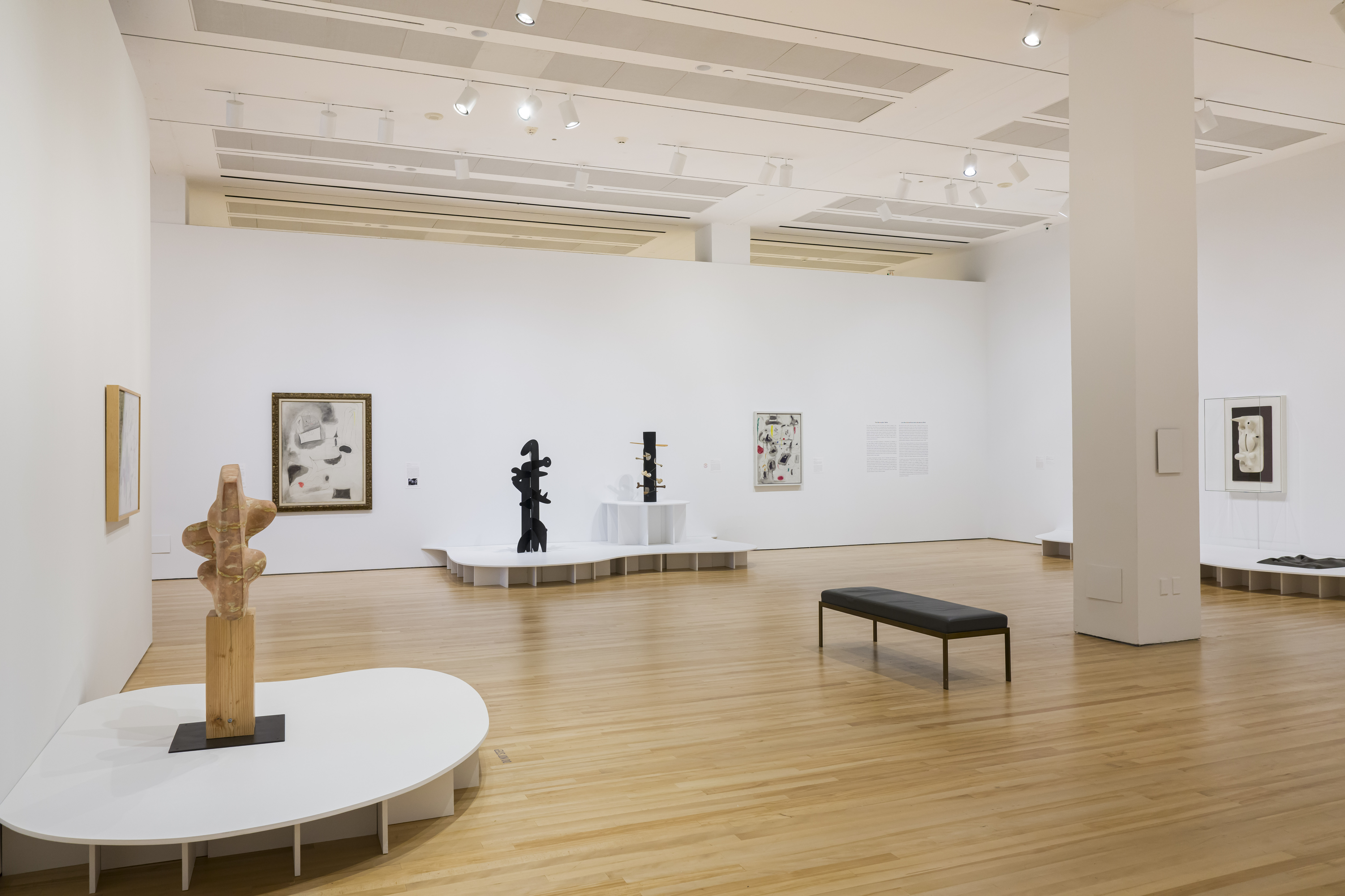 Installation photograph: In Creative Harmony: Three Artistic Partnerships at Blanton Museum of Art, the University of Texas at Austin, February 16&ndash;July 20, 2025. Courtesy Blanton Museum of Art. Photo by Taryn Mills.