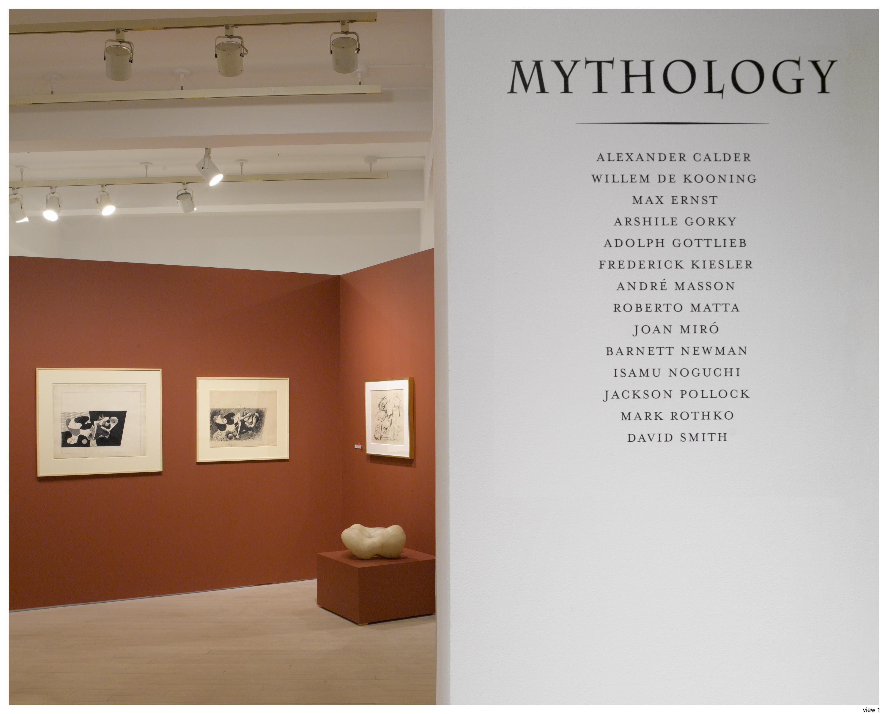 <I>Mythology</I> at Pace Gallery, New York, February 22–March 24, 2012. Courtesy of Pace Gallery. Photograph by Kerry Ryan McFate.