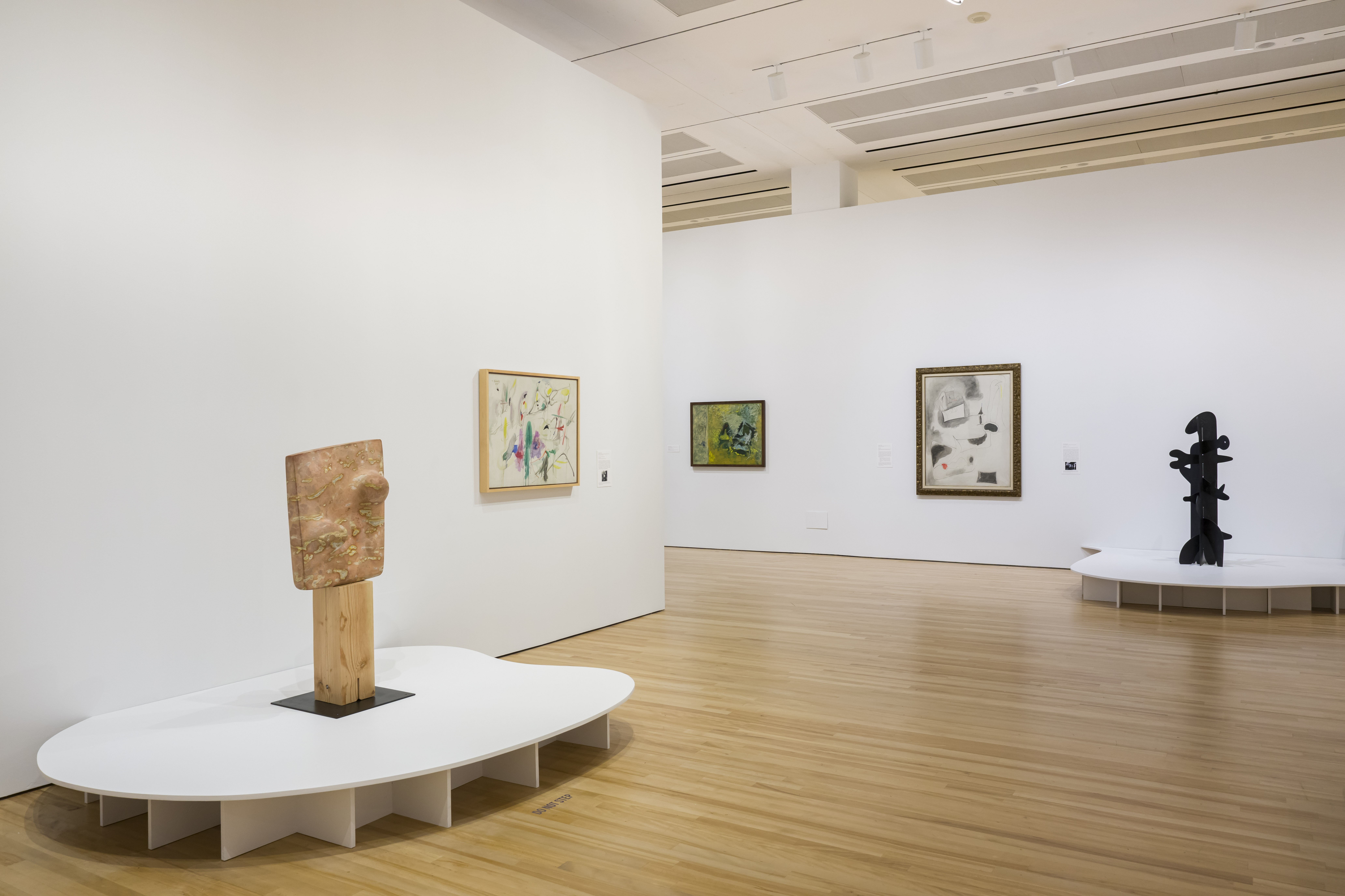 Installation photograph: In Creative Harmony: Three Artistic Partnerships at Blanton Museum of Art, the University of Texas at Austin, February 16&ndash;July 20, 2025. Courtesy Blanton Museum of Art. Photo by Taryn Mills.