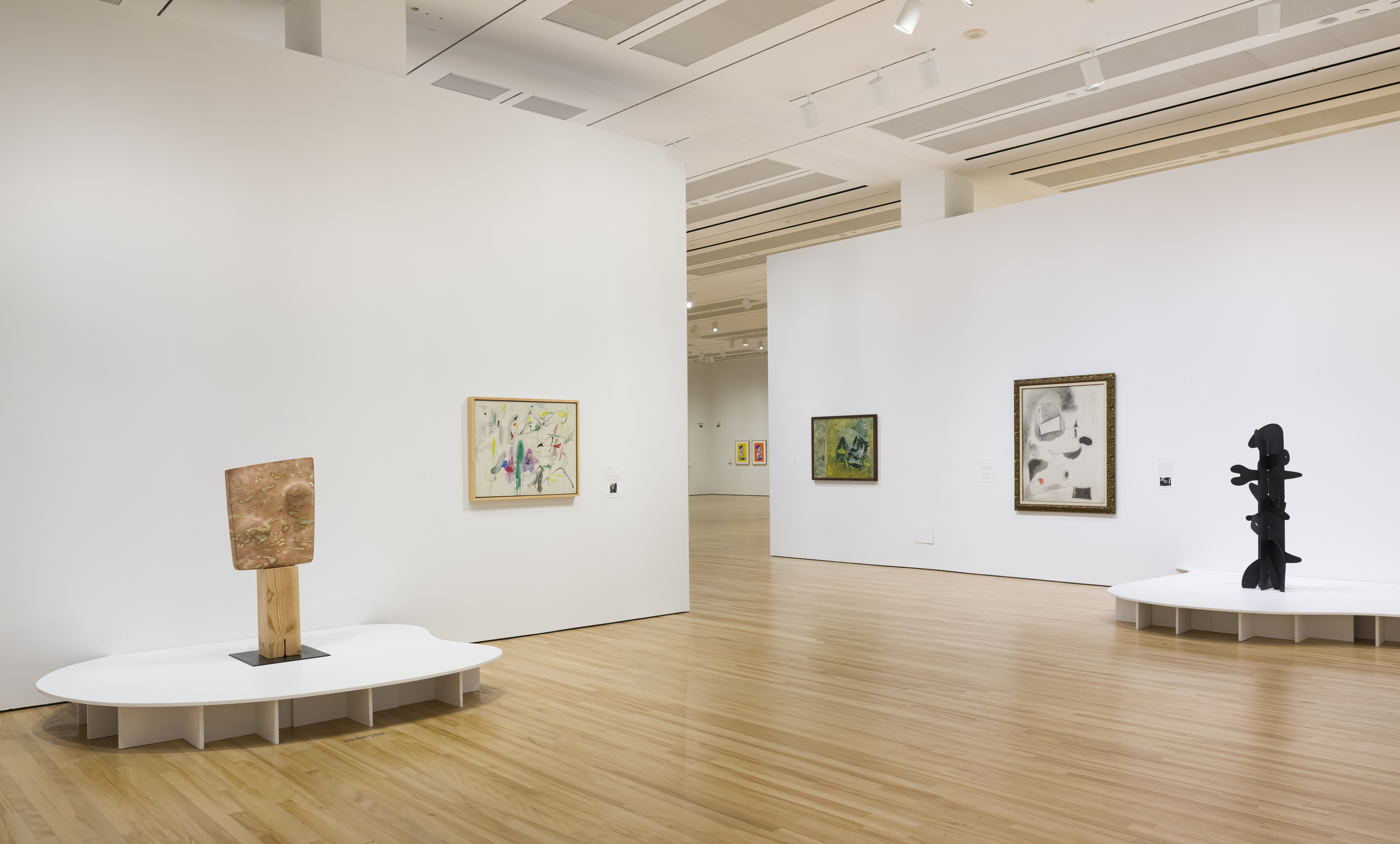 Installation photograph: In Creative Harmony: Three Artistic Partnerships at Blanton Museum of Art, the University of Texas at Austin, February 16&ndash;July 20, 2025. Courtesy Blanton Museum of Art. Photo by Taryn Mills.