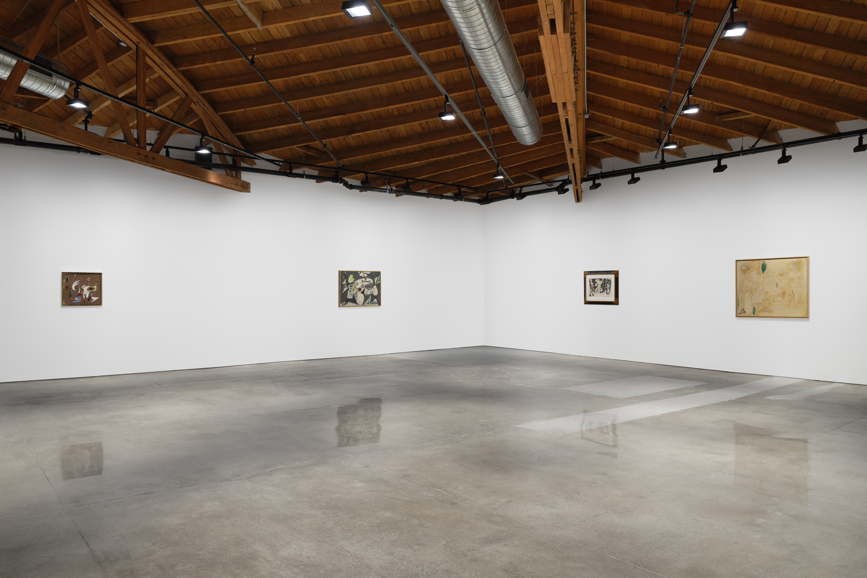 Installation photograph: Arshile Gorky: Horizon West, Hauser & Wirth, West Hollywood,  February 21&ndash;April 25, 2026. Courtesy of Hauser & Wirth Gallery. Photograph by Paul Salveson.