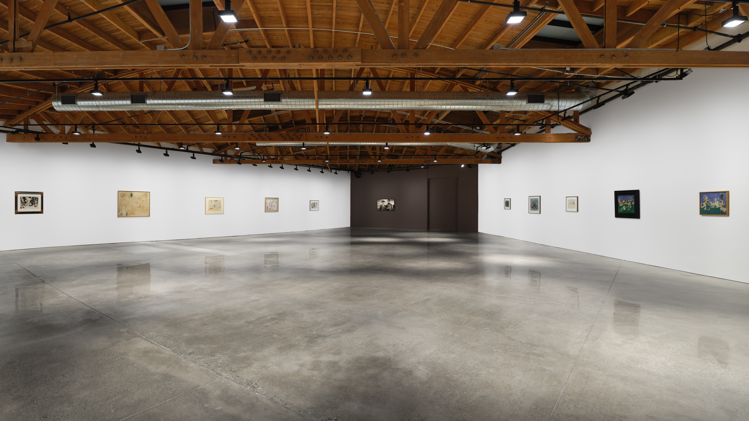 Installation photograph: Arshile Gorky: Horizon West, Hauser & Wirth, West Hollywood,  February 21&ndash;April 25, 2026. Courtesy of Hauser & Wirth Gallery. Photograph by Paul Salveson.