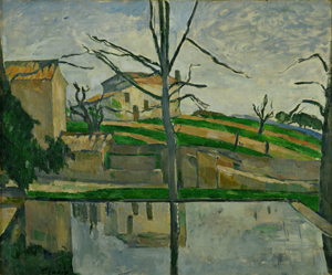 Le Bassin du Jas de Bouffan en hiver, c.1878 (112)