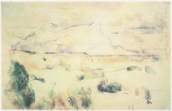 La Montagne Sainte-Victoire vue des Lauves, 1902–06 (1498)