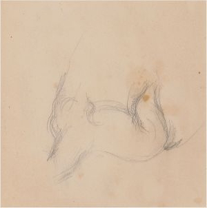 Esquisse de cheval (detail), n.d. (3018-41a)