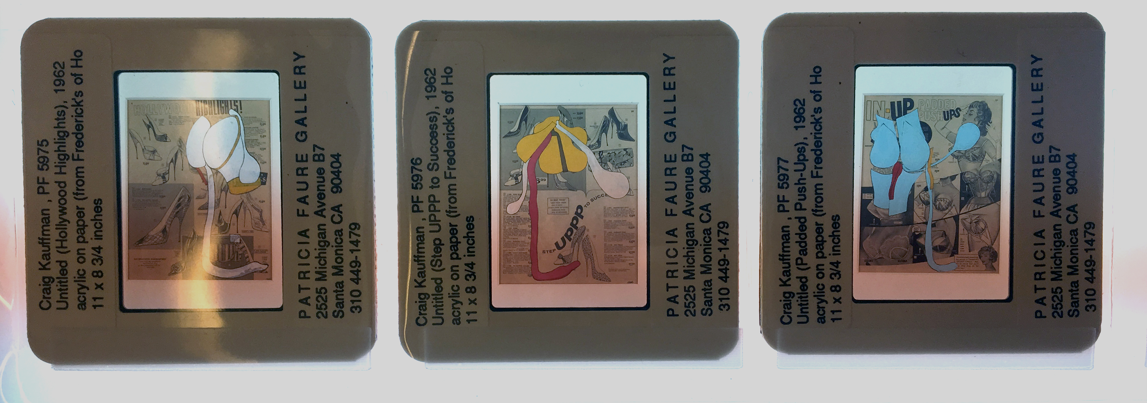 From the Patricia Faure archives at the Getty Research Institute.