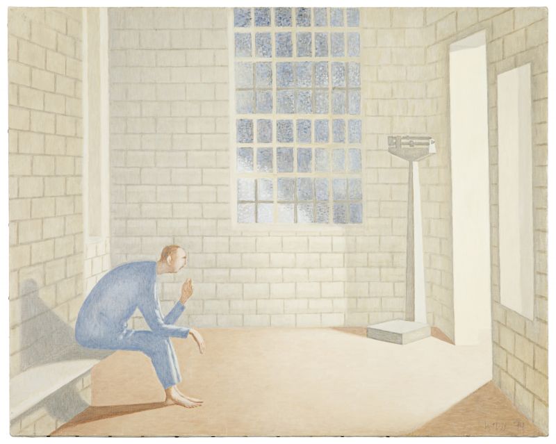 Man with Mirror, 1999 (P271)