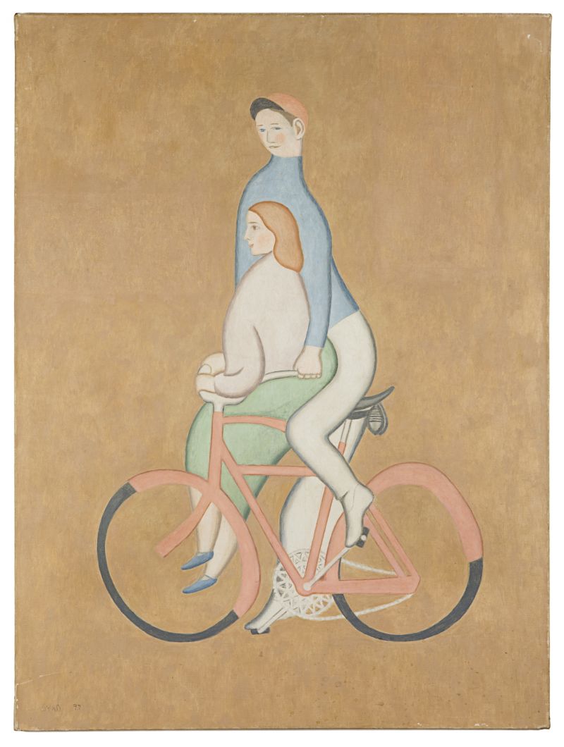 Bicycle Couple, 1997 (P12)