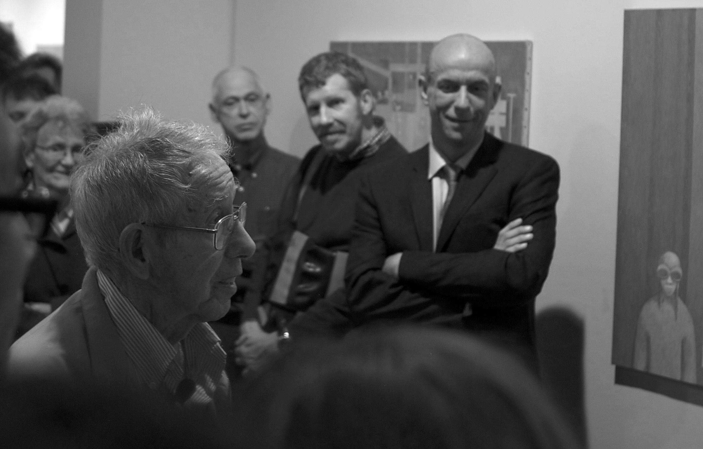 Event: Artist talk, photo by Arthur Bacon.