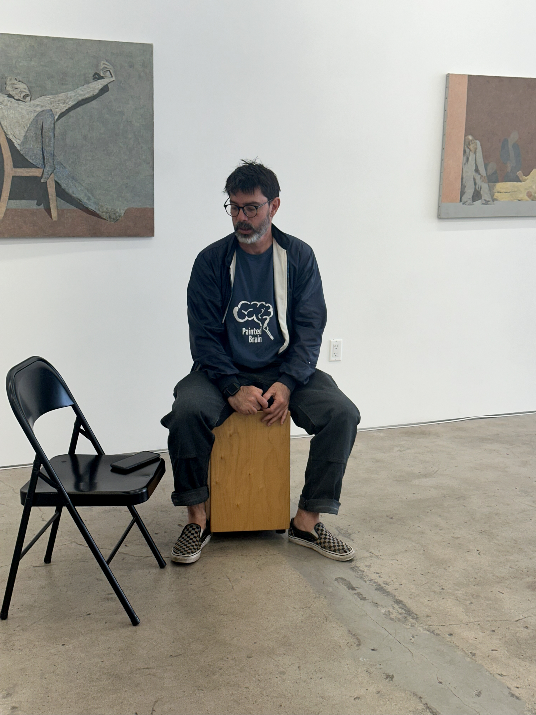 Event: Painted Brain Mental Health Advocacy event at Matthew Brown Gallery, March 23,2024.
Photo courtesy of Painted Brain.