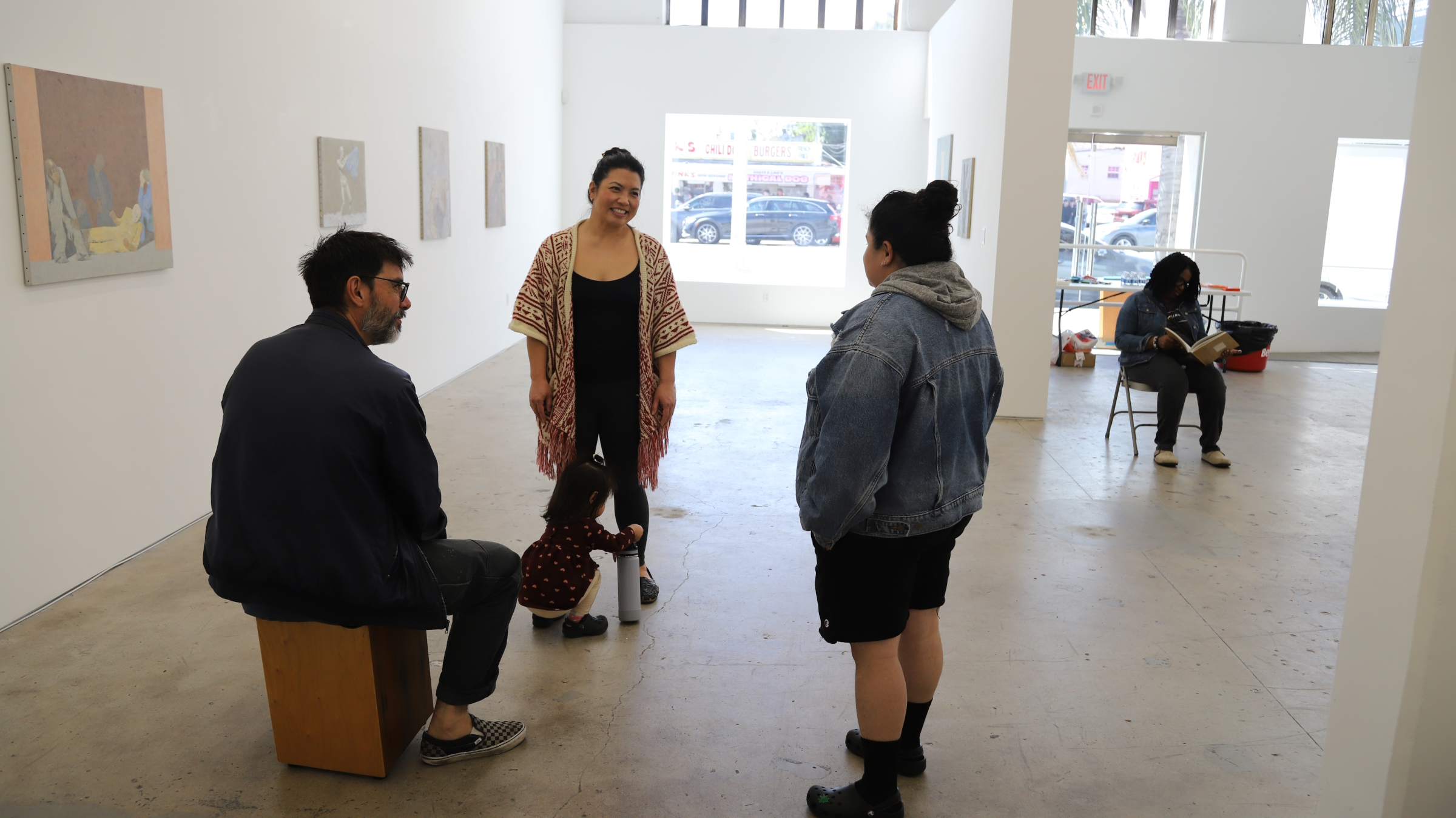 Event: Painted Brain Mental Health Advocacy event at Matthew Brown Gallery, March 23,2024.
Photo courtesy of Painted Brain.