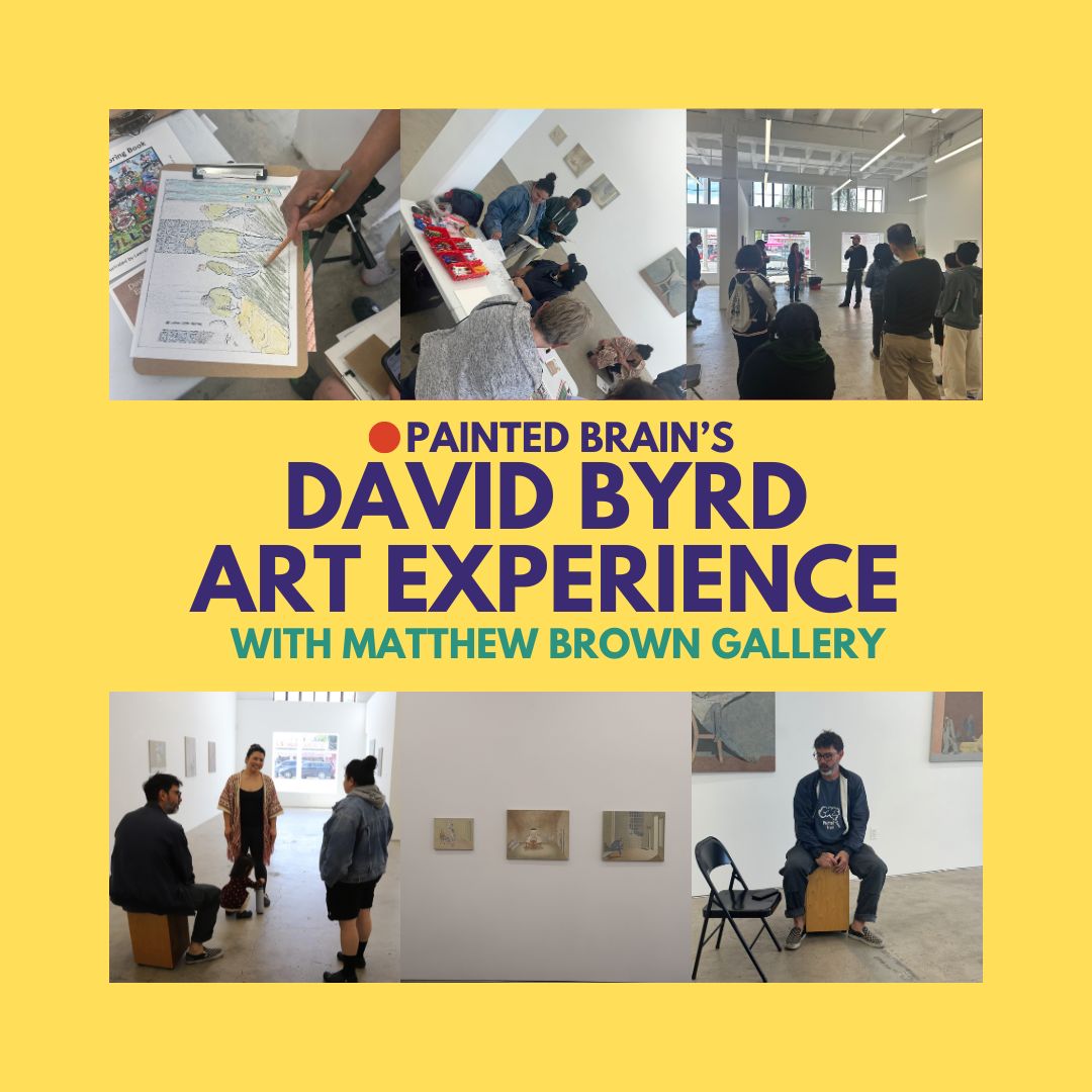 Event: Painted Brain Mental Health Advocacy event at Matthew Brown Gallery, March 23,2024.
Photo courtesy of Painted Brain
