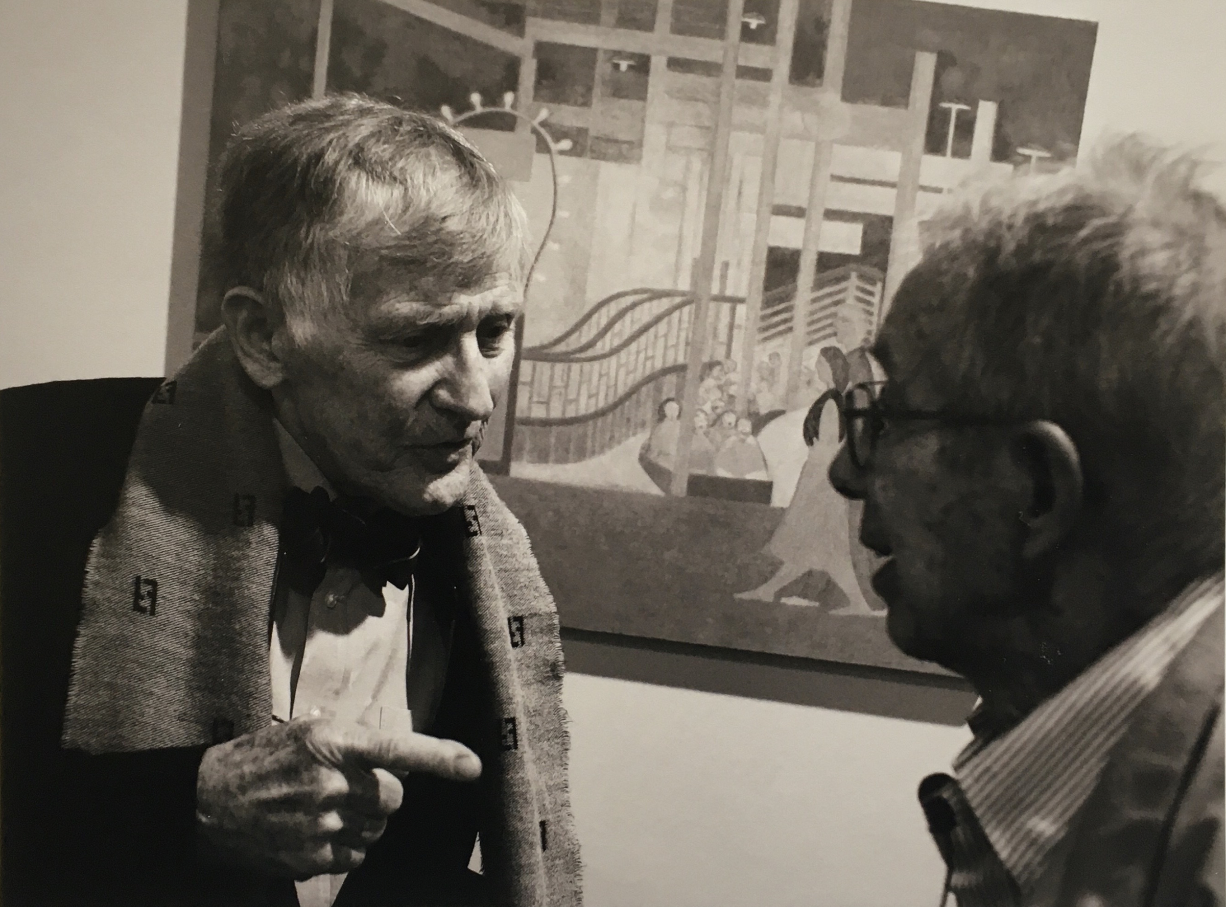 Event: Artist talk, photo by Arthur Bacon.