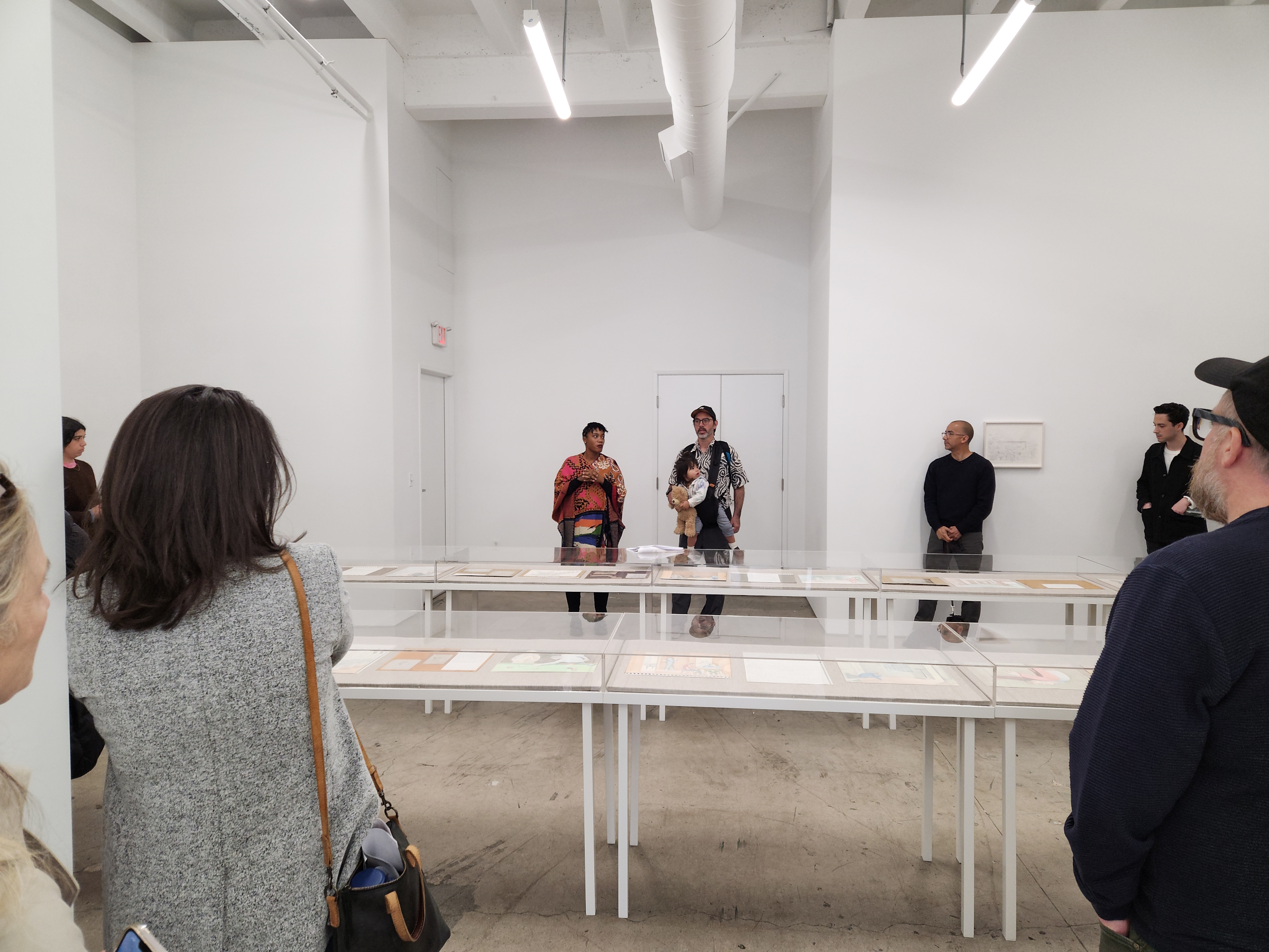 Event: Gallery talk February 29, 2024: Rayshell Chambers & Tristan Scremin of Painted Brain.
Photo courtesy of Painted Brain.