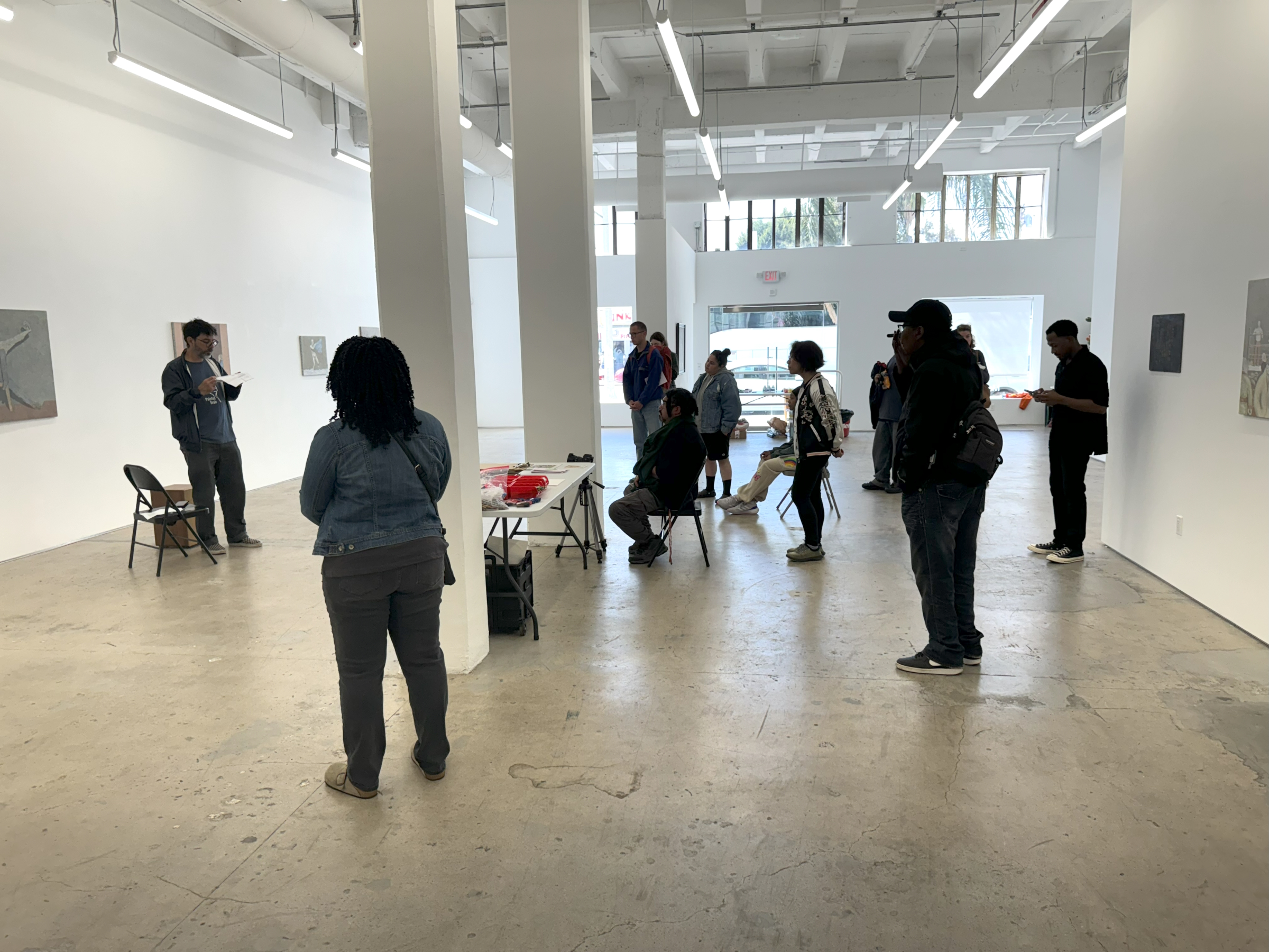 Event: Painted Brain Mental Health Advocacy event at Matthew Brown Gallery, March 23,2024.
Photo courtesy of Painted Brain.