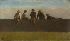 Five Boys on a Wall, c.1875–80 (26.2.4)