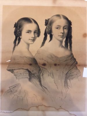 Margaret Winthrop Folsom and Helen Stuyvesant Folsom, c.1853 (48.0.3)