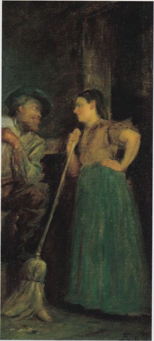 Study for "Fiddling His Way", c.1866 (11.0.2)