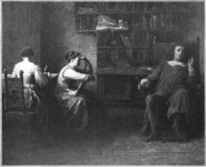 Milton Dictating to His Daughters, c.1875 (27.0.19)