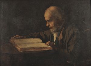 Old Man Reading, c.1875–81 (26.7.7)