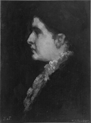 Portrait, Lady's Profile (after Munkacsy), c.1870–79 (29.0.2)