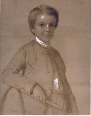 Portrait of a Young Boy with Hoop and Stick, 1857, May (45.6.3)