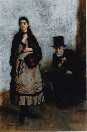 Study for The Reprimand, c.1880 (26.1.19)