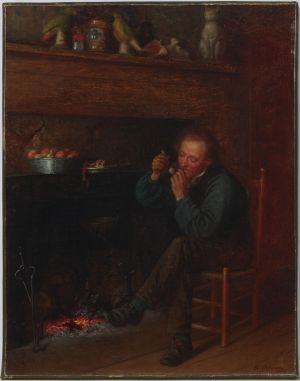 Study from Life, "Down East", 1860 (13.2.1)