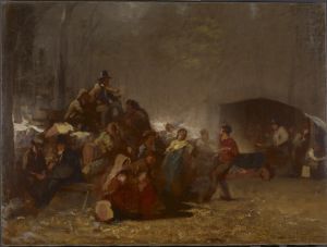 The Party in the Maple Sugar Camp, c.1861–65 (13.4.5)