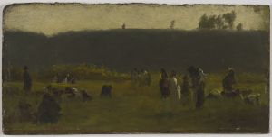Cranberry Pickers, c.1876–79 (26.4.1)
