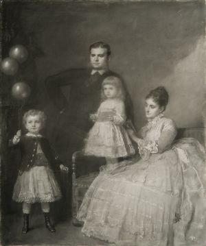 The James Abercrombie Burden Family, 1875 (45.7.3)