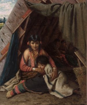 Indian Mother, 1857 (7.5.2)