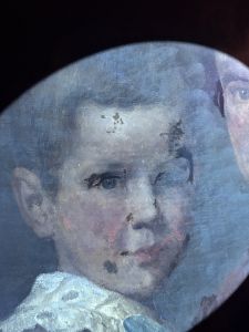 Eliphalet Huntington Blatchford and Charles Hammond Blatchford, 1880, August (Hills no. 31.7.2). Detail—UV light