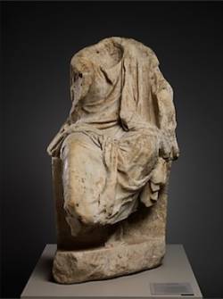 Marble Statue, Metropolitan Museum, 1944 (Catalogue no. 1203)