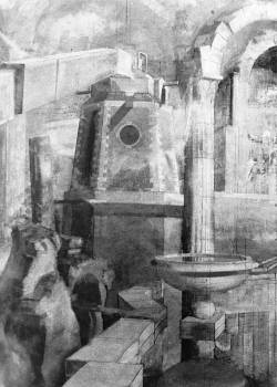 Ruin at Daphne, 1943&ndash;53 (Catalogue no. 459). early detail