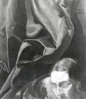 Fragment, Head and Drapery, 1922, 1931 (Catalogue no. 110)