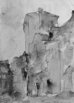 A Square, Montmartre, 1920 (Catalogue no. 567)