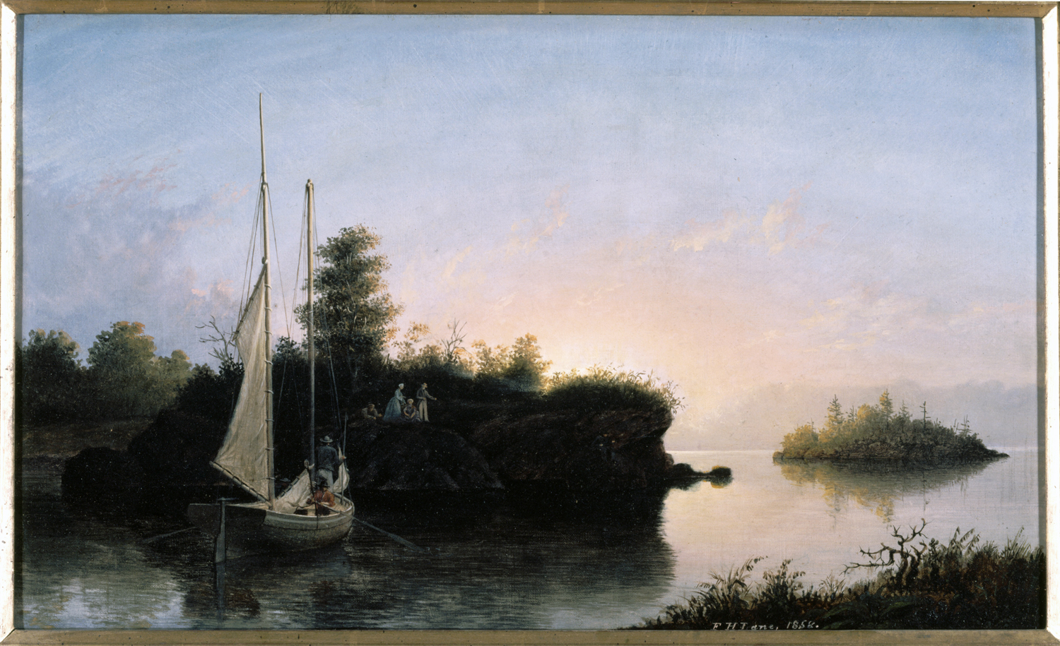 Christmas Cove, Maine, 1858 (inv. 202) | Catalogue entry | Fitz Henry ...