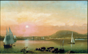 Camden Mountains and Harbor, c.1855 (inv. 539)