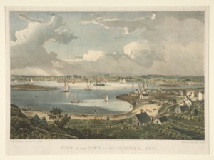View of the Town of Gloucester, Mass., 1836 (inv. 273)