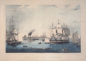 View in Boston Harbour, c.1836 (inv. 622)
