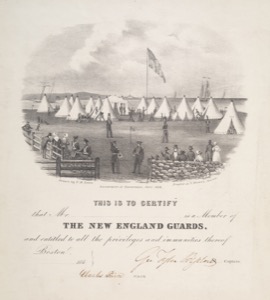 Encampment at Barnstable, Sept. 1839, c.1840 (inv. 477)