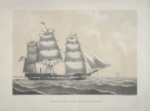 Auxiliary Steam Packet Ship Massachusetts, n.d. (inv. 504)