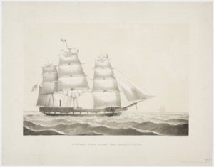 Auxiliary Steam Packet Ship Massachusetts, n.d. (inv. 372)