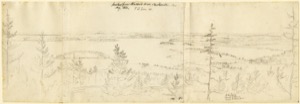 Castine from Wasson's Hill, Brooskville, Maine, 1850 (inv. 346)