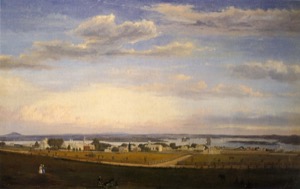 Castine from Fort George, 1856 (inv. 404)